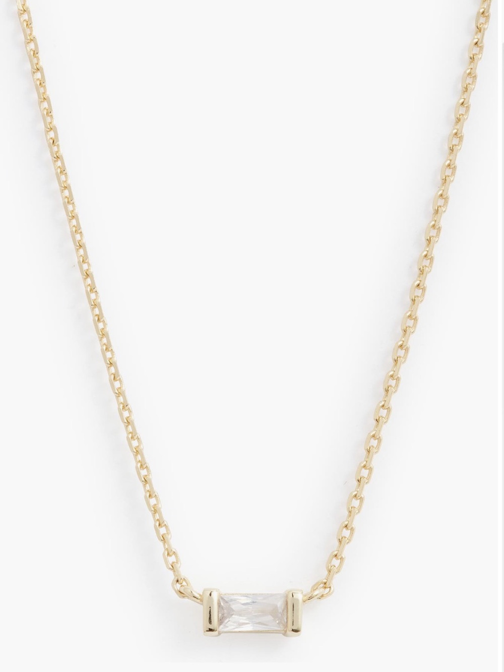 Kendra Scott Juliette Cubic Zirconia Gold Pendant Necklace